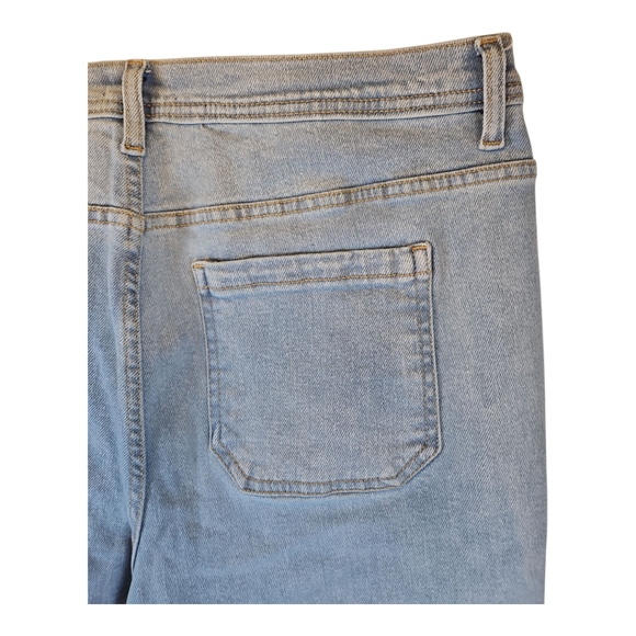 Kensie Jeans Vintage Luxe The Savannah High Rise Flare Braid Pocket Sz 14 - Picture 7 of 9